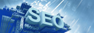 SEO 3D Graphic with other words